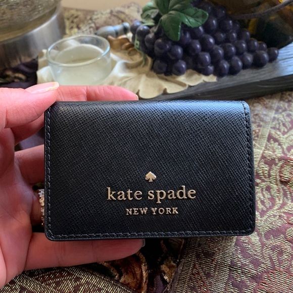 Authentic Kate spade trifold small snap wallet /coin - Picture 10 of 10